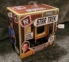 NEW Tiny TV Classics STAR TREK Miniature Working TV w/ Remote & New Batteries