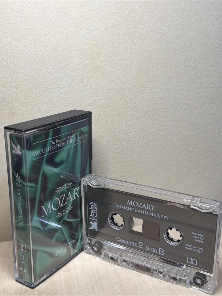Mozart, Vol 2, Romance & Majesty, AudioCassette Tape, Reader’s Digest - Image 2 of 4
