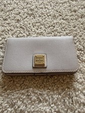 Dooney  Bourke Wallet, Saffiano Small Flap Credit Card Wallet - White