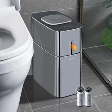 4.5 Gallon Motion Sensor Trash Can