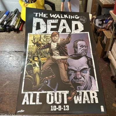WALKING DEAD Promo Poster, 12 x 18, 2013, IMAGE SDCC NYCC SkyBound