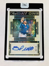 2024 Three And Two Blake Mitchell Day One Shadowbox Auto Gold /10 SEALED!