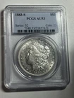 1883-S $1 Morgan Silver Dollar PCGS AU53 Bright White Better Date