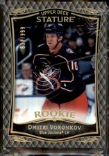 2024-25 Upper Deck Stature #35 Dmitri Voronkov 2023-24 Upper Deck Stature #/999