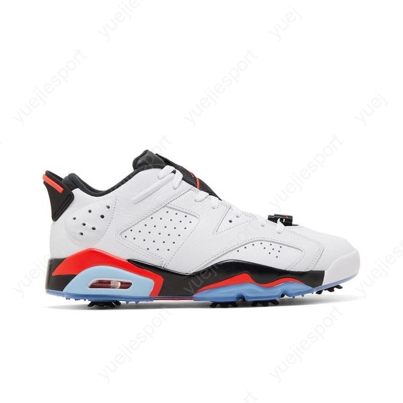 シューズ(男性用) NIKE JORDAN RETRO 6 GOLF White Infrared Jordan 6 Retro Golf Low White Infrared for Sale | Authenticity