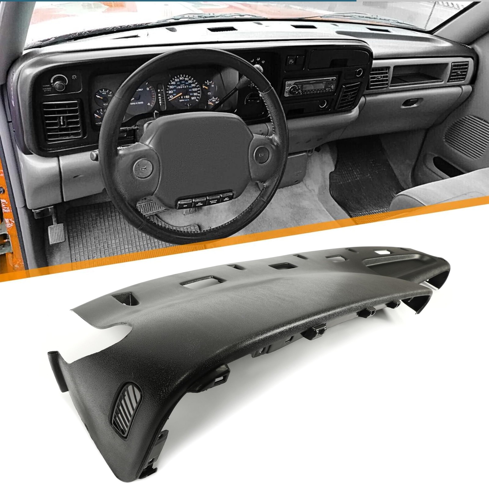 Dash Replacement Compatible with 1994-1997 Dodge Ram 1500 2500 3500 Replace for