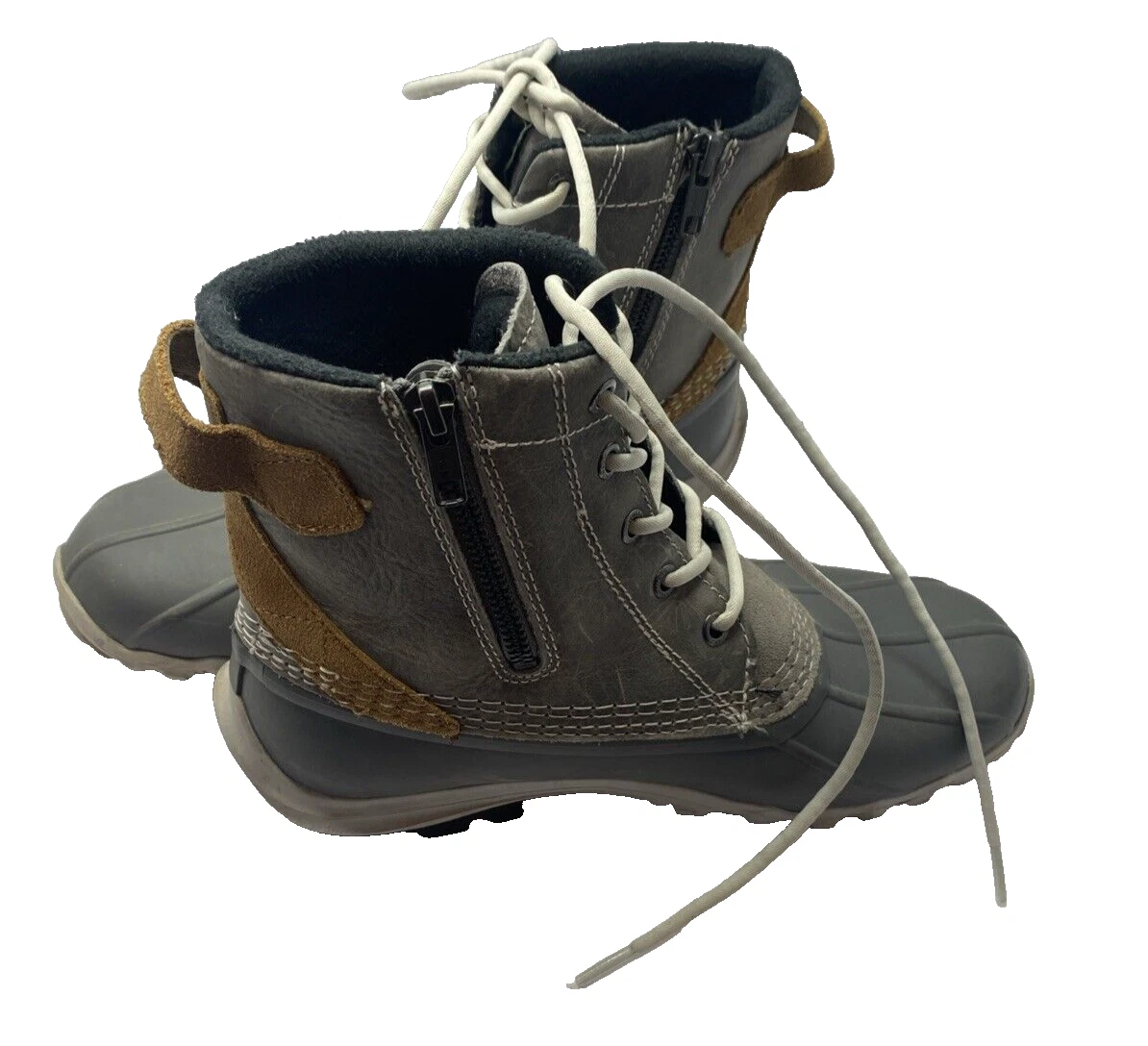 WOLVERINE W880224 Men’s Water Resistant Leather Flex Welt Snow Ankle Boot Size 8