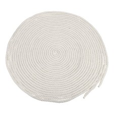 8mm x 66 Feet White Cotton Rope 9 Strand for DIY Wall Hanging Knotting