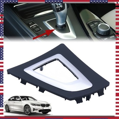 Gear Shift Shifter Bezel Console Trim Cover For BMW F30 F32 New Black