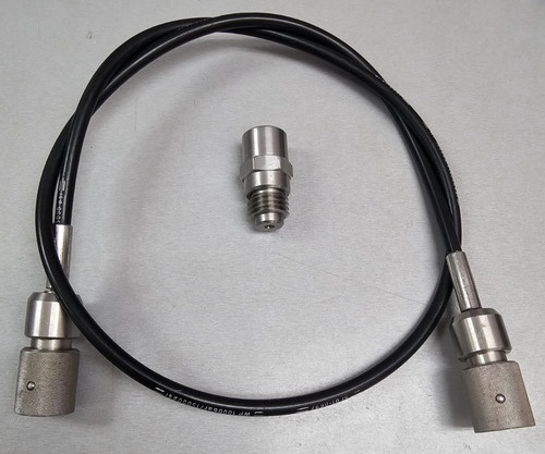 SI PRESSURE INSTRUMENT DRUCK HK1-1000 High Pressure Hose Kit 14500 PSI W FITTING
