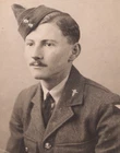 WW2 RAF Airman Photo North Finchley London Dated 1941 Portrait Uniform Military