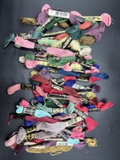 Lot Of 40  DMC Floss Needlepoint Cross-stitch Thread Autumn Colors