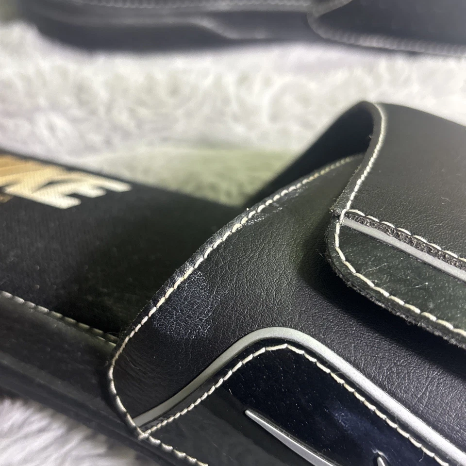 Sandalias Nike Comfort Slide 2 para hombre 11 negras plateadas deslizables espuma viscoelástica 415205-002 Foto 3 de 4