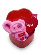 CJ Hendry Juju TESSA PINK Valentines Limited Edition Collectible Plush Keychain