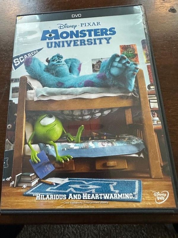 Monsters University DVD { Disc Only } Good by Disney & Pixar
