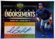 2006 Upper Deck Special F/X GEOVANY SOTO Endorsements Auto RC Rare SP