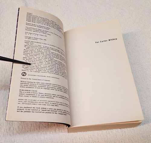 Desperation by Stephen King First Signet Printing Mass Market Paperback - Imagen 3 de 8