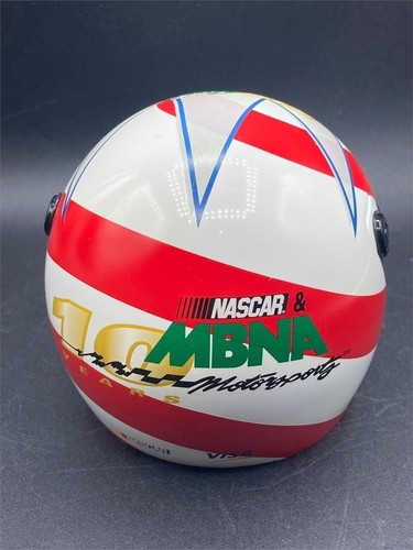 Casco autógrafo firmado por Robby Gordon 1:3 MBNA - Imagen 6 de 8