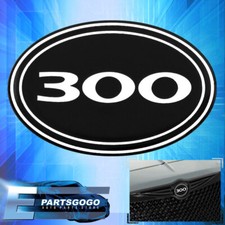 For 2005-2010 Chrysler 300 300c Logo Front Hood Grill Vip Gel Sticker Emblem