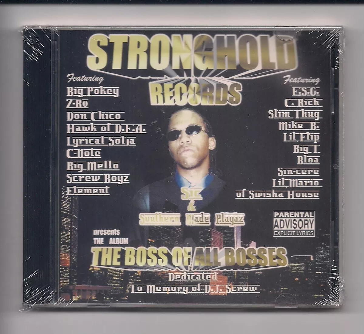 THE BOSS OF ALL BOSSES - Dedicated to DJ SCREW CD Big Pokey, Slim