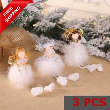 3 pcs Angel Doll Decorations for Home Christmas Tree Decorations Ornaments New