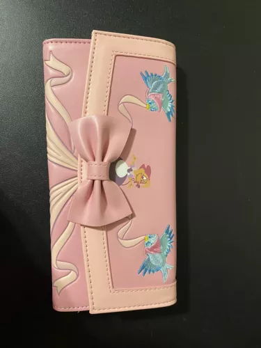 Loungefly Disney Cinderella 70th Anniversary Dress Flap Wallet NWT