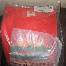 Two Burger King Team Member Uniform Shirts Red Long Sleeve Small