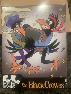 The Black Crows, 1000pc Jigsaw Puzzle, Bottleneck Gallery Exclusive
