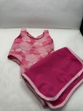 Build A Bear Workshop Pink Palm Print One Piece Bathing Suit Unbranded Towel