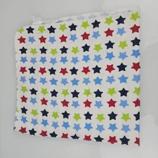 Garanimals Red Green Blue White Cotton Flannel Baby Blanket Star