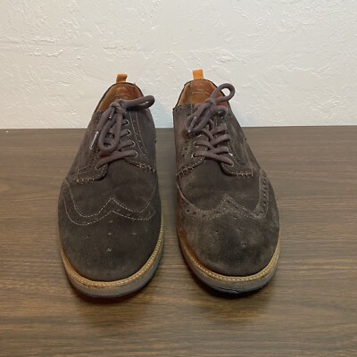 Tommy Bahama Elliot Brown Suede Oxford Shoes Men