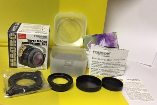 DCR-250 RAYNOX LENS to RX10II R1, CANON XS 450D 40D 50D 5D T3 T4 T5 T6 i SL1 SL2 - Picture 2 of 12