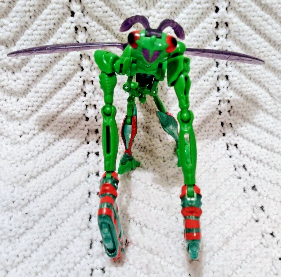 TRANSFORMERS Beast Wars (Vintage 1996) MANTERROR Deluxe Mantis INCOMPLETE  - Image 3 of 4