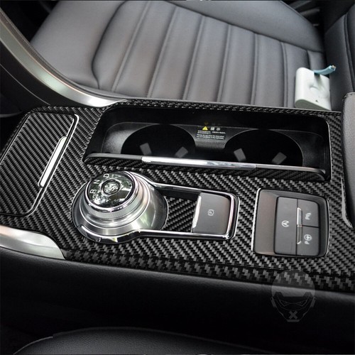 7Pcs Carbon Fiber Center Console Gear Shift Cover For Ford Fusion Mondeo 2017-19 - Picture 4 of 12