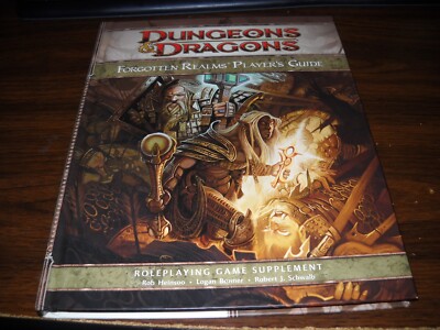 D&D 4.0: 4th Edition: Forgotten Realms Player's Guide Hardcover