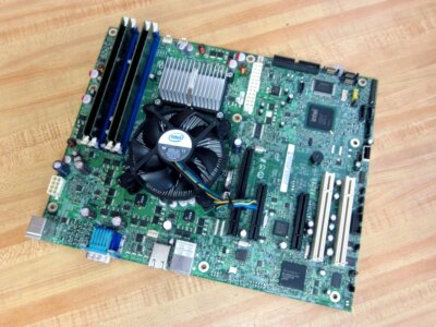 Intel DA0S48MB6C1 S3200SH Server Motherboard W/4 Memory Modules