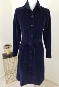 long sleeve corduroy dress