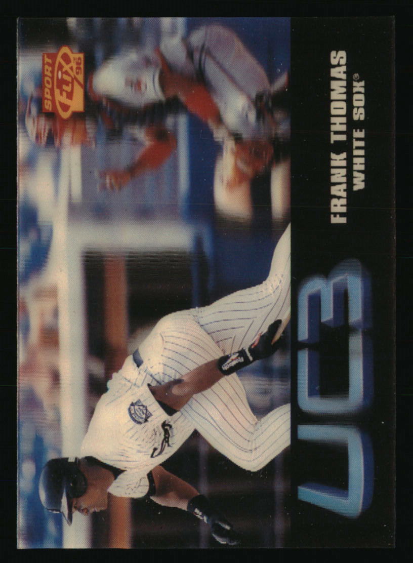 Frank Thomas 1996 Sportflix #3 BASEBALL Card