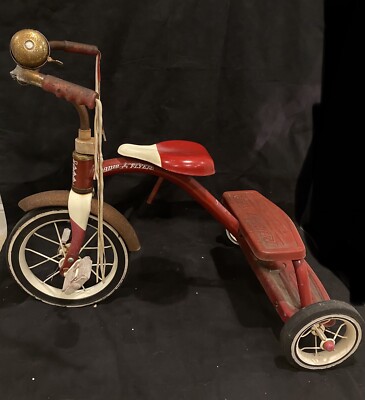VTG RADIO FLYER TRICYCLE - Red White Retro RED Edition | eBay