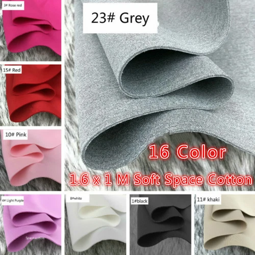 1,6m Space Baumwollstoff Stretch Memory Foam Tuch weiches Bekleidungsmaterial - Bild 2 von 34