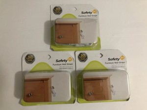 Safety 1st Furniture Wall Straps Package Of 3 Ebay