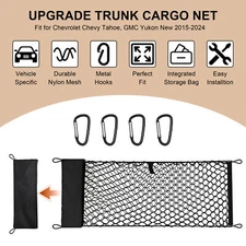 Envelope Style Rear Trunk Cargo Net For Chevrolet Tahoe / GMC Yukon 2015-2024