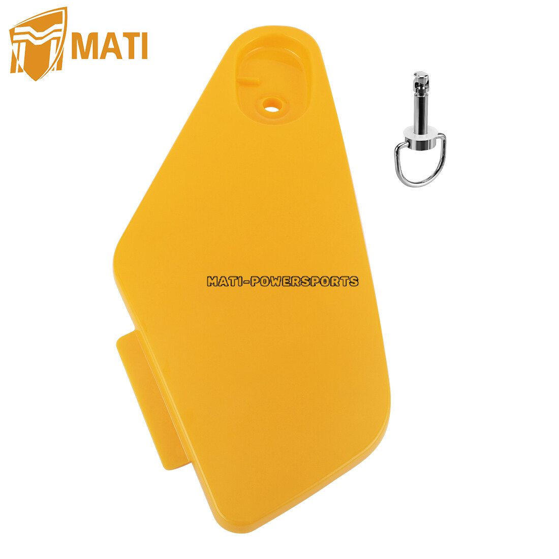 For Honda Rancher 350 Yellow Storage Box Cover & Stud Lock Pin 83670-HN5-M40ZC