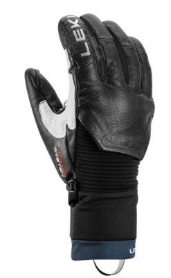 Leki HEVON PRO 3D (654837302) - Skihandschuhe Größe 8 Schwarz Marine / NEU OVP