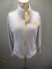 The North Face Size M Womens Full Zip Stand Collar Pocket Athletic Jacket 943