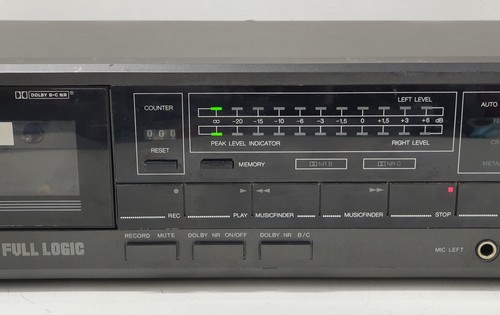 Doble CC1280 Tape Deck rareza vintage gama alta defecto como piezas de repuesto decoración - Imagen 6 de 15