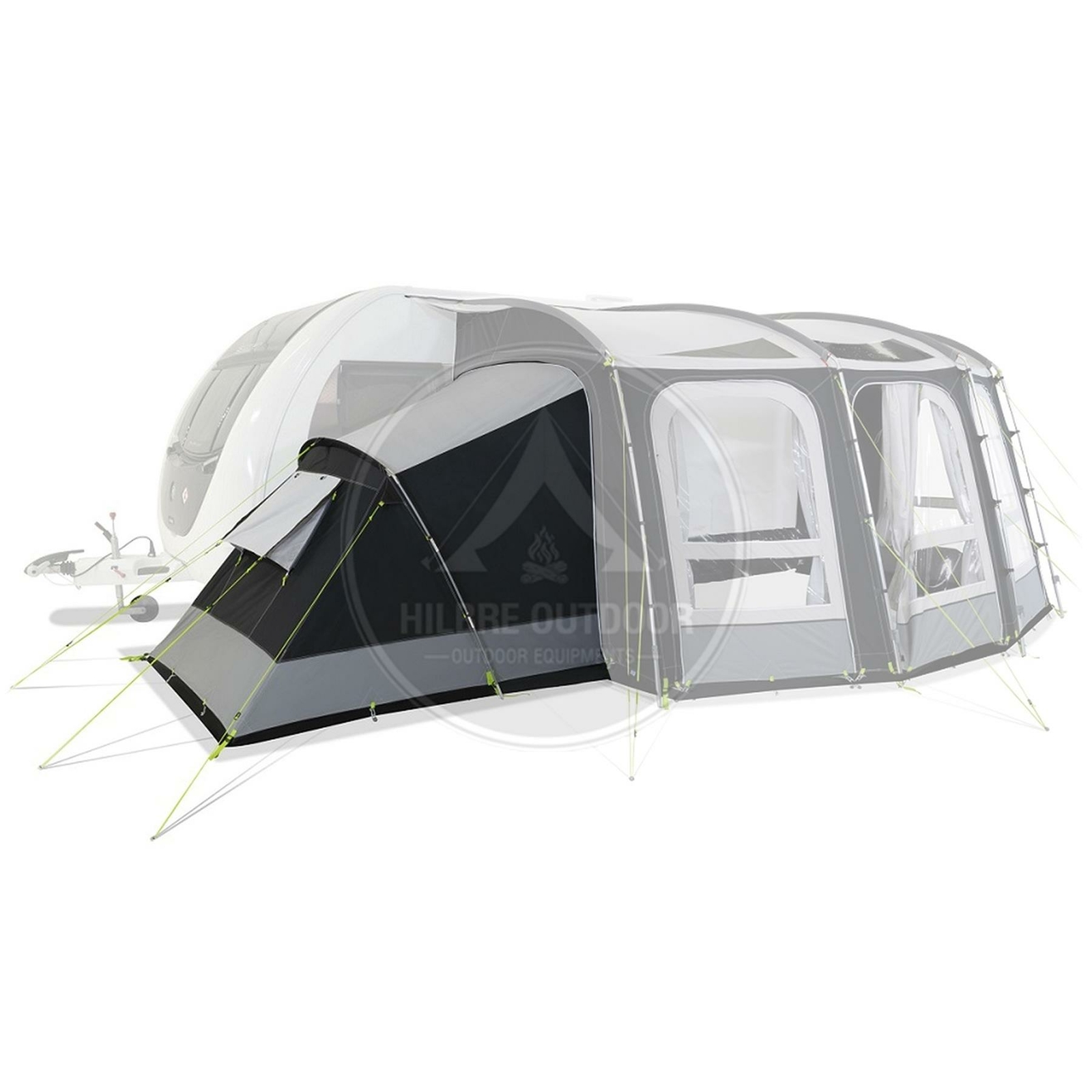 DOMETIC KAMPA PRO ANNEXE FOR RALLY & ACE CARAVAN AWNING POLED BEDROOM EXTENSION