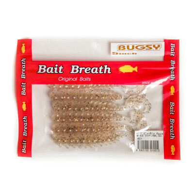 #143 BAIT BREATH BUGSY Finesse Jig Lure Soft Scented Salty Bait PERCH WALLEYE