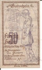 AUSTRIA (BRUNN am GEBIRGE ) NOTGELD 50 HELLER 31/12/1920
