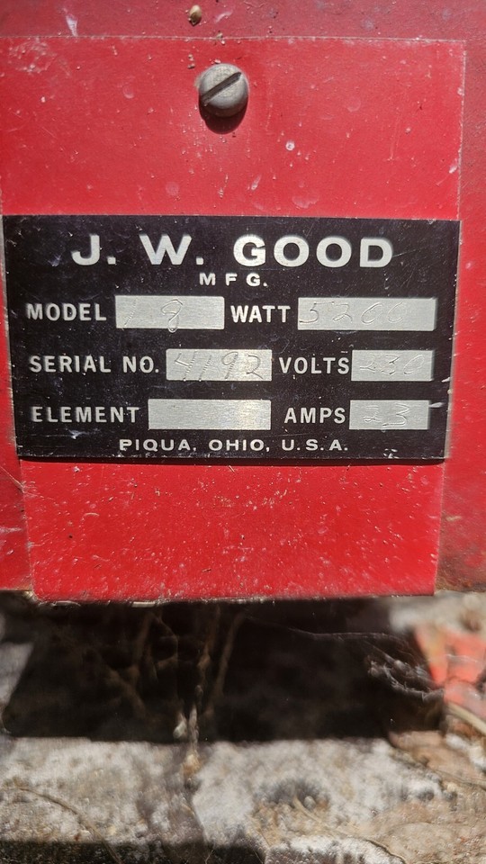 J. W. Good POTTERY KILN eBay